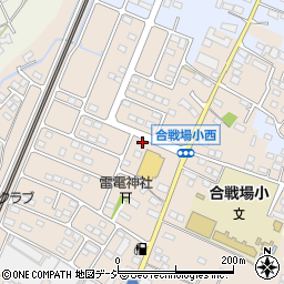栃木県栃木市都賀町合戦場1009-1周辺の地図