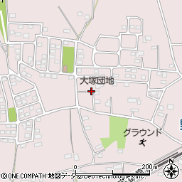栃木県栃木市大塚町1223周辺の地図