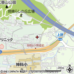 長野県上田市住吉462-1周辺の地図