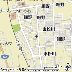 長野県北安曇郡松川村5777-38周辺の地図