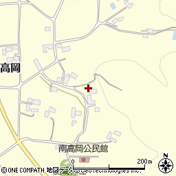 栃木県真岡市南高岡503周辺の地図