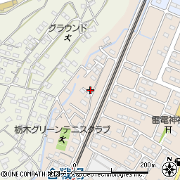 栃木県栃木市都賀町合戦場417-15周辺の地図