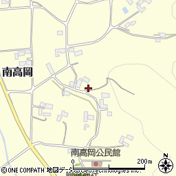 栃木県真岡市南高岡1148周辺の地図