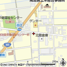石川県小松市白江町ト4周辺の地図