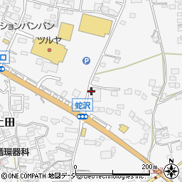長野県上田市上田東丘周辺の地図