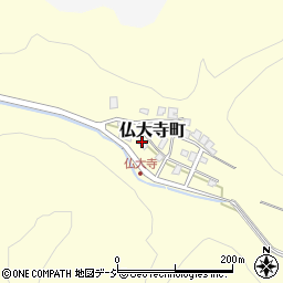 石川県能美市仏大寺町（ニ）周辺の地図