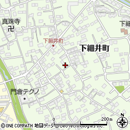 群馬県前橋市下細井町466-6周辺の地図