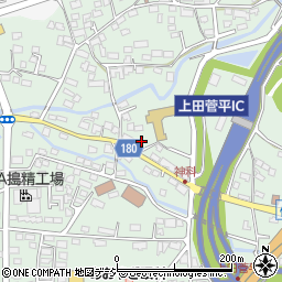 有限会社長野映研上田営業所周辺の地図