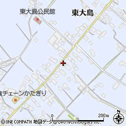栃木県真岡市東大島1129周辺の地図