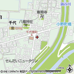 三愛呉服周辺の地図