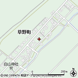 石川県小松市草野町チ43周辺の地図