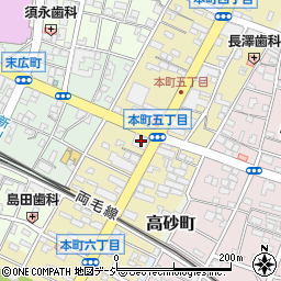 ＦＭ桐生周辺の地図