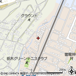 栃木県栃木市都賀町合戦場417-6周辺の地図