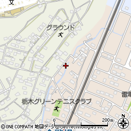 栃木県栃木市都賀町合戦場421-4周辺の地図