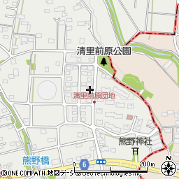 群馬県前橋市青梨子町1324-32周辺の地図