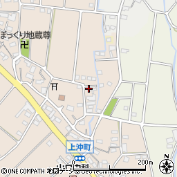 群馬県前橋市上沖町81周辺の地図