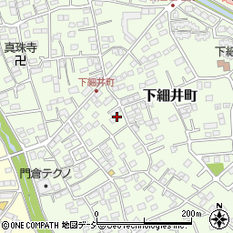 群馬県前橋市下細井町466-3周辺の地図