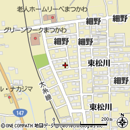 長野県北安曇郡松川村5770-19周辺の地図