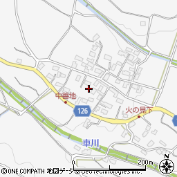 群馬県高崎市箕郷町善地827-3周辺の地図