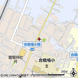 栃木県栃木市都賀町合戦場308-1周辺の地図