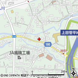 長野県上田市住吉685-2周辺の地図
