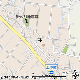 群馬県前橋市上沖町90周辺の地図