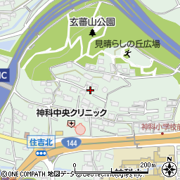 長野県上田市住吉419-4周辺の地図