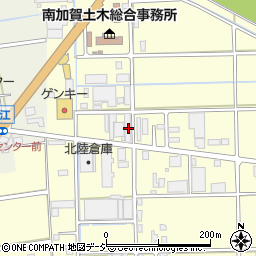 石川県小松市白江町ト127周辺の地図