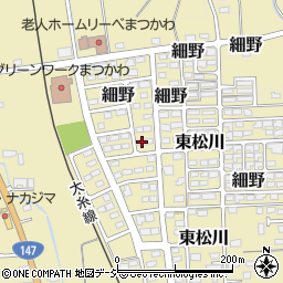 長野県北安曇郡松川村5770-8周辺の地図