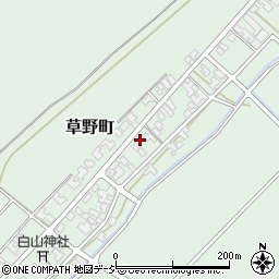 石川県小松市草野町チ45周辺の地図
