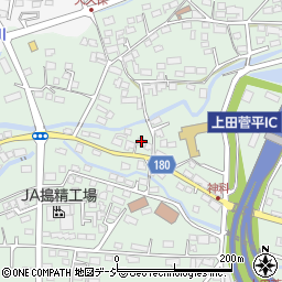 長野県上田市住吉687-4周辺の地図