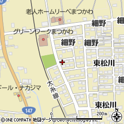 長野県北安曇郡松川村5770-24周辺の地図