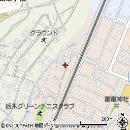 栃木県栃木市都賀町合戦場417-13周辺の地図