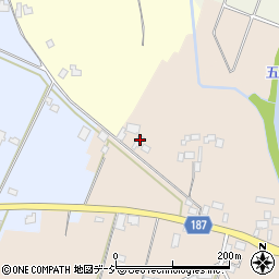 栃木県真岡市大和田375周辺の地図