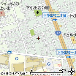 群馬県前橋市下小出町2丁目26周辺の地図