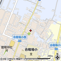 栃木県栃木市都賀町合戦場313周辺の地図