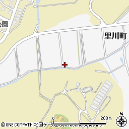 石川県小松市里川町ケ周辺の地図