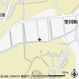 石川県小松市里川町（ケ）周辺の地図