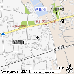 群馬県前橋市堀越町229周辺の地図