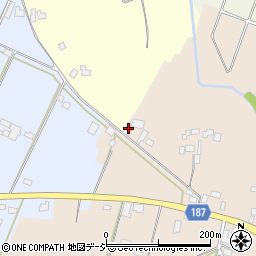 栃木県真岡市大和田375-4周辺の地図