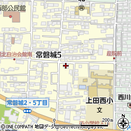 アースサポート上田周辺の地図