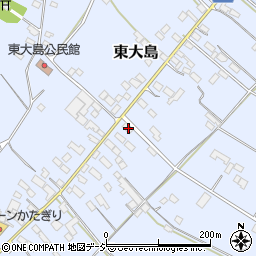 栃木県真岡市東大島1134周辺の地図