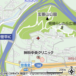 長野県上田市住吉419-1周辺の地図