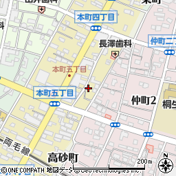 梅沢質店周辺の地図