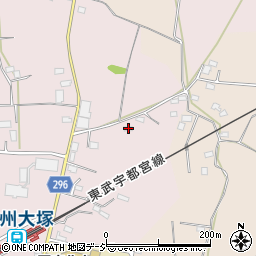 栃木県栃木市大塚町1291周辺の地図