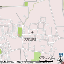 栃木県栃木市大塚町1209周辺の地図