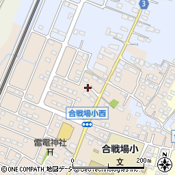 栃木県栃木市都賀町合戦場351-5周辺の地図