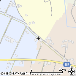 栃木県真岡市寺内377周辺の地図