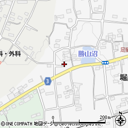 群馬県前橋市堀越町255-7周辺の地図