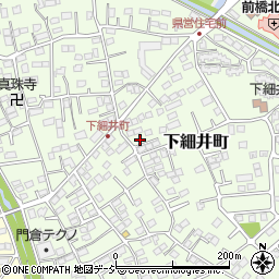 群馬県前橋市下細井町366-2周辺の地図